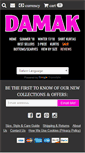 Mobile Screenshot of damak.co.uk