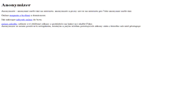 Desktop Screenshot of anonymizer.damak.cz